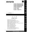 AIWA CSDES220 Instrukcja Serwisowa