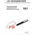 SENNHEISER BF 541 Instrukcja Obsługi