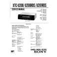 SONY XTCU200/RDS Instrukcja Serwisowa