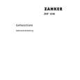 ZANKER ZKF1236 Instrukcja Obsługi