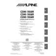 ALPINE CDM7856R Instrukcja Obsługi
