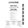 ALPINE CDM7585R Instrukcja Obsługi