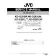JVC KD-G285UH Instrukcja Serwisowa