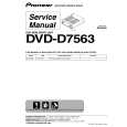 PIONEER DVD-D7563/ZUCYV/WL Instrukcja Serwisowa