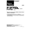 PIONEER F-P710L Instrukcja Serwisowa