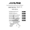 ALPINE NVDV001S Instrukcja Obsługi