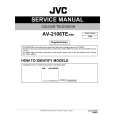 JVC AV-2106TE/KSK Instrukcja Serwisowa