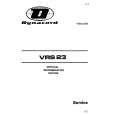 DYNACORD VRS23 Instrukcja Serwisowa