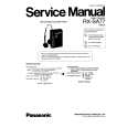 PANASONIC RXSA77 Instrukcja Serwisowa