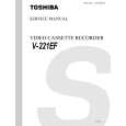 TOSHIBA V-221EF Instrukcja Serwisowa