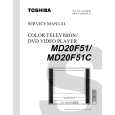 TOSHIBA MD20F51 Instrukcja Serwisowa