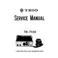 KENWOOD TR-7100 Instrukcja Serwisowa