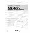 CASIO CE-2300 Instrukcja Obsługi