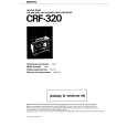 SONY CRF-320 Instrukcja Obsługi