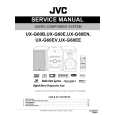 JVC UX-G60EV Instrukcja Serwisowa