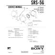 SONY SRS-5G Instrukcja Serwisowa