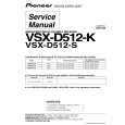 PIONEER VSXD512K Instrukcja Serwisowa