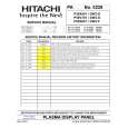 HITACHI P50X901 Instrukcja Serwisowa