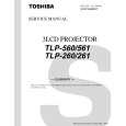 TOSHIBA TLP560 Instrukcja Serwisowa
