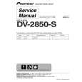 PIONEER DV-2850-S/WVXTL5 Instrukcja Serwisowa