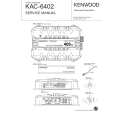 KENWOOD KAC-6402 Instrukcja Serwisowa