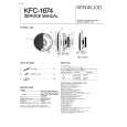 KENWOOD KFC1674 Instrukcja Serwisowa