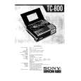 SONY TC-800 Instrukcja Serwisowa