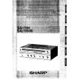 SHARP SA11H Instrukcja Obsługi