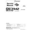 PIONEER GM-X742 Instrukcja Serwisowa