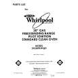 WHIRLPOOL SF330PEWW3 Katalog Części