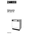 ZANUSSI ZW124VS Instrukcja Obsługi