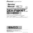 PIONEER DEH-P9850BT/XN/ES Instrukcja Serwisowa
