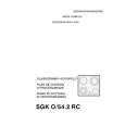 THERMA SGK O/54.2 RC Instrukcja Obsługi