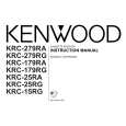 KENWOOD KRC-15RG Instrukcja Obsługi
