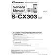 PIONEER S-CX303/XJM/E Instrukcja Serwisowa