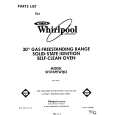 WHIRLPOOL SF376PEWW3 Katalog Części