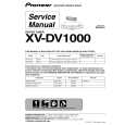PIONEER XV-DV1000/ZUCXJ Instrukcja Serwisowa