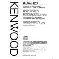 KENWOOD KCAR20 Instrukcja Obsługi