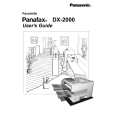 PANASONIC DX2000AU Instrukcja Obsługi