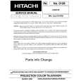 HITACHI 43GX01B Instrukcja Obsługi