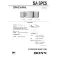 SONY SA-SPC5 Instrukcja Serwisowa