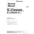 PIONEER S-CR606/EW Instrukcja Serwisowa