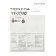 TOSHIBA RT-S782 Instrukcja Serwisowa