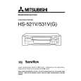 MITSUBISHI HS-531V Instrukcja Obsługi