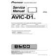 PIONEER AVIC-D2/XU/UC Instrukcja Serwisowa
