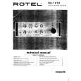 ROTEL RA1210 Instrukcja Serwisowa
