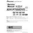 PIONEER AVH-P7550DVD/RD Instrukcja Serwisowa