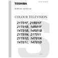 TOSHIBA 21T01D Instrukcja Serwisowa