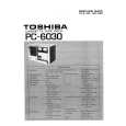 TOSHIBA PC-6030 Instrukcja Serwisowa