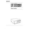 SONY UP-5250MDP Instrukcja Serwisowa